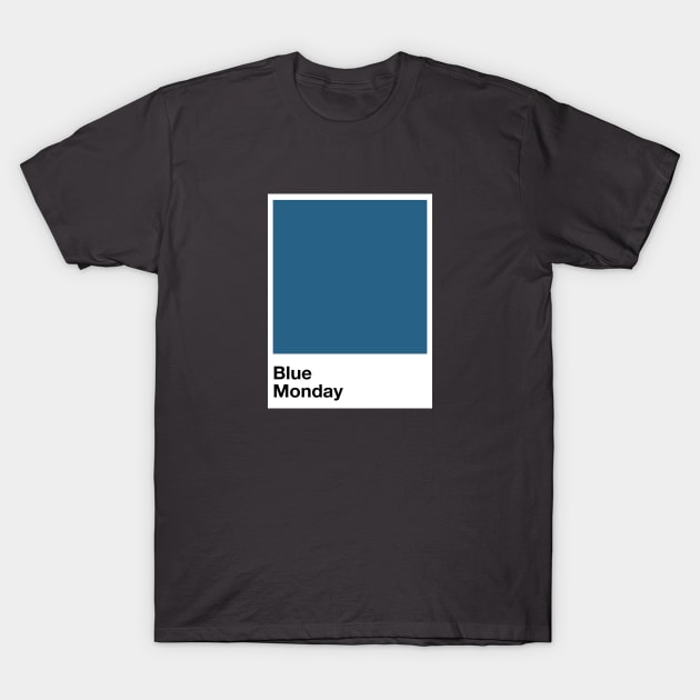 Pantone Blue Monday T-Shirt by Perezzzoso